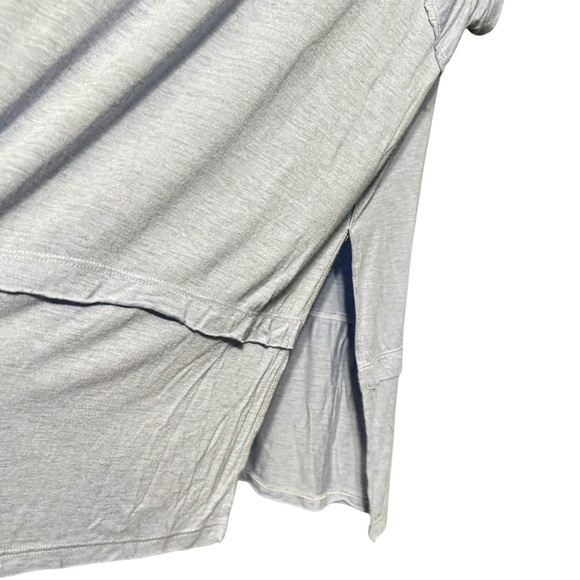 Free People | We The Free Under The Sun Oversized Light Blue Super Soft Boho Tee - Picture 7 of 12